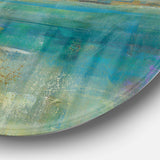 Sky and Sea - Beach Circle Metal Wall Decor