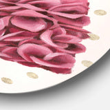 Glam fashion High Heels II - Fashion Circle Metal Wall Decor