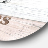 Farmhouse Moment Truck - Quotes and Sayings Circle Metal Wall Decor