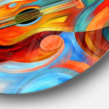 Music and Rhythm - Abstract Circle Metal Wall Decor