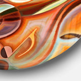 Music Dreams - Abstract Metal Circle Wall Art