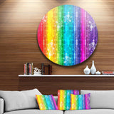 Rainbow Effects - Abstract Circle Metal Wall Decor