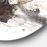 Artistic Splash - Landscape Round Metal Wall Art