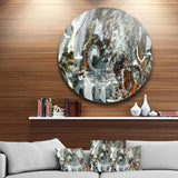Contemporary Abstract Design - Abstract Circle Metal Wall Decor