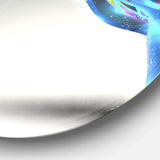 Fantastic Abstract - Impressionism Metal Circle Wall Art