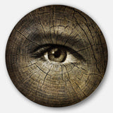Aging Eyes - Abstract Circle Metal Wall Decor