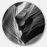 Lower Antelope Canyon - Landscape Metal Circle Wall Art