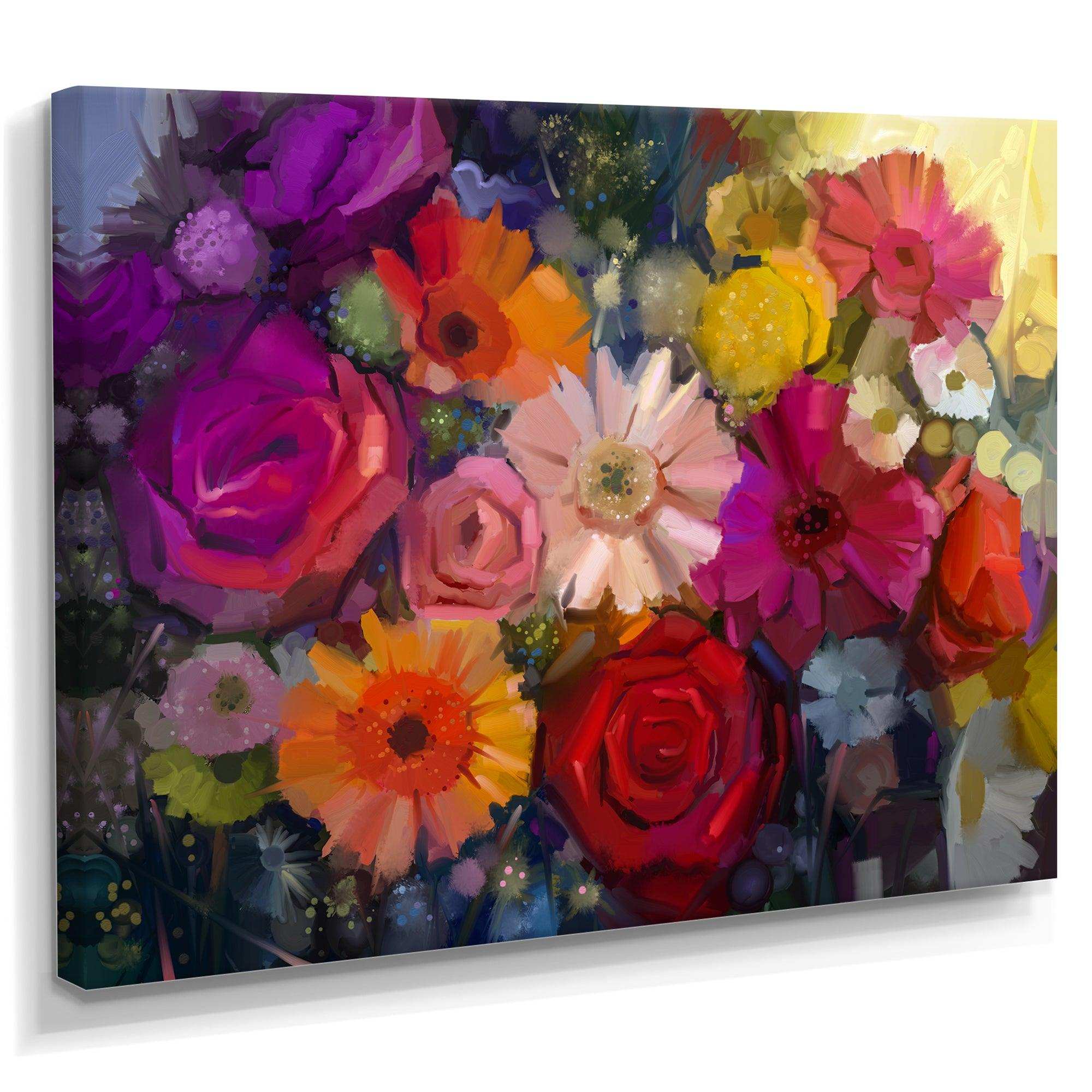 Bouquet of Rose Daisy and Gerbera