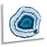 Blue Agate Crystal - Modern Wall Art Prints
