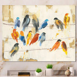 Multicolor Bird Meeting