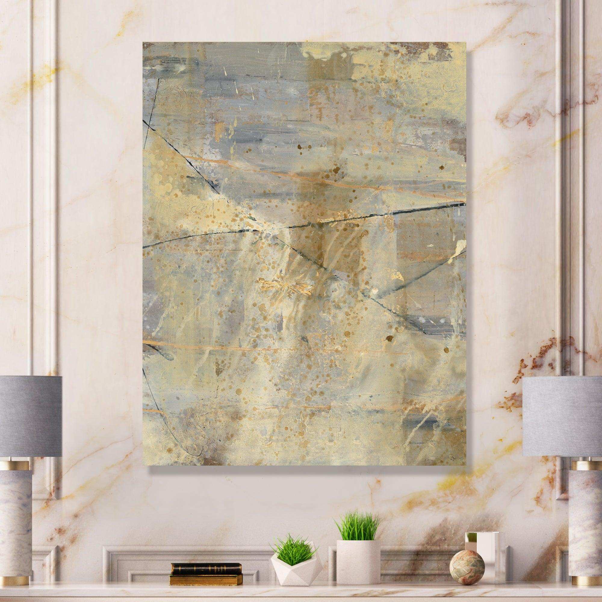 Geometric Cream Block I - Modern Wall Art Prints
