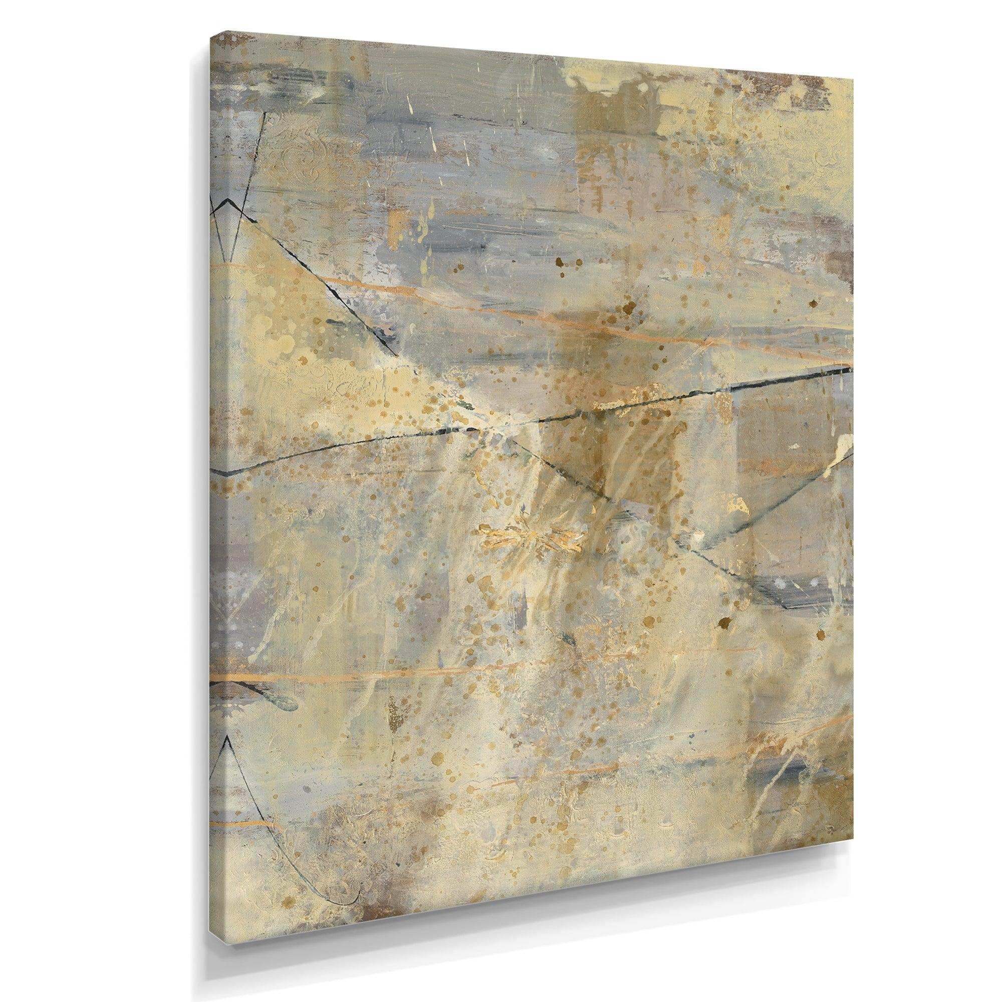 Geometric Cream Block I - Modern Wall Art Prints
