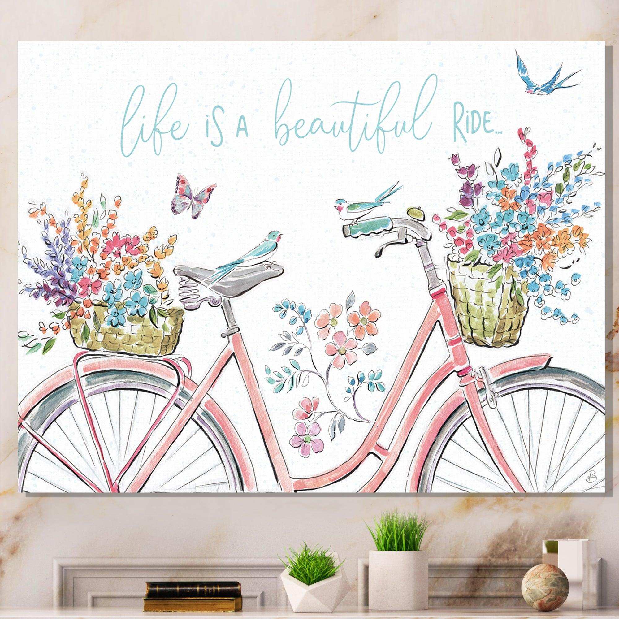 Spring Bike Bouquet