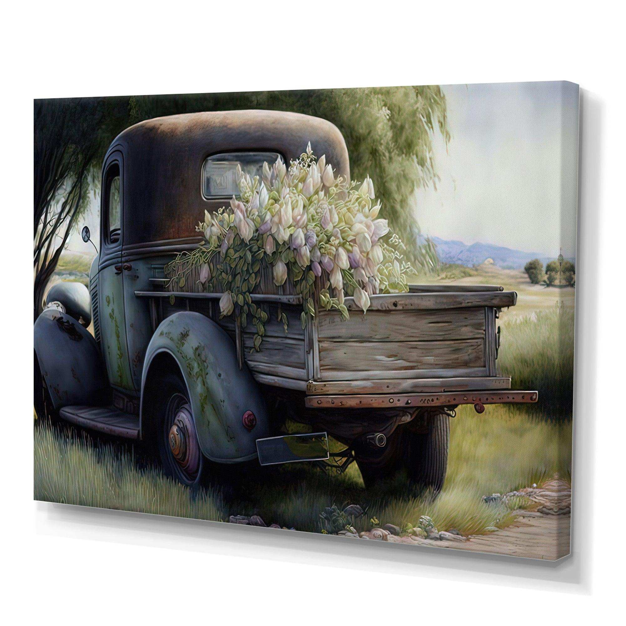Barn Flower Delivery Truck I