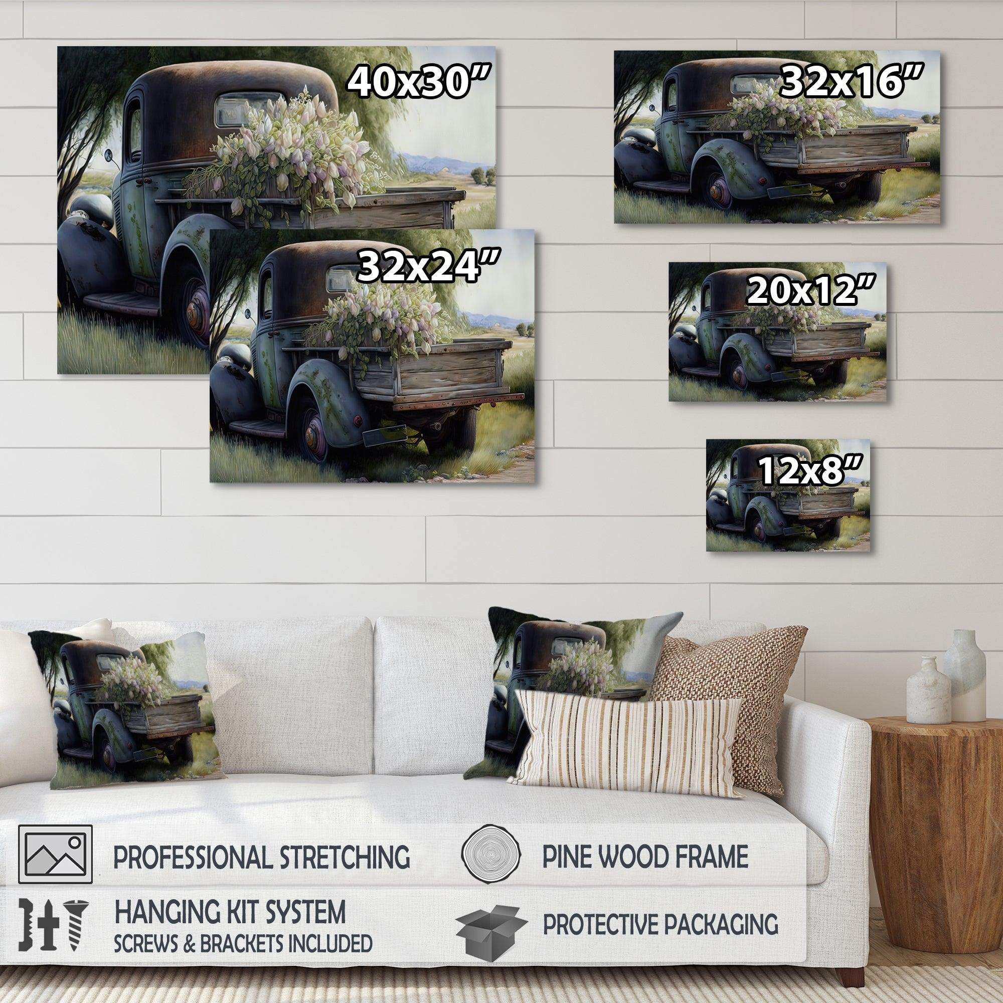 Barn Flower Delivery Truck I
