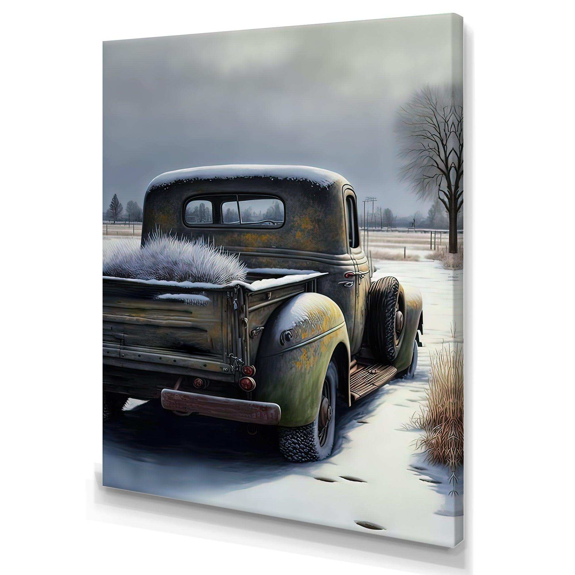 Barn Flower Delivery Truck III