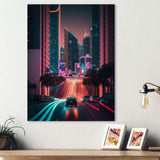Futuristic Miami Neon Art I