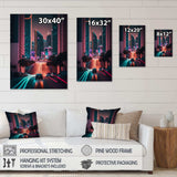 Futuristic Miami Neon Art I