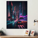 Futuristic Miami Neon Art II