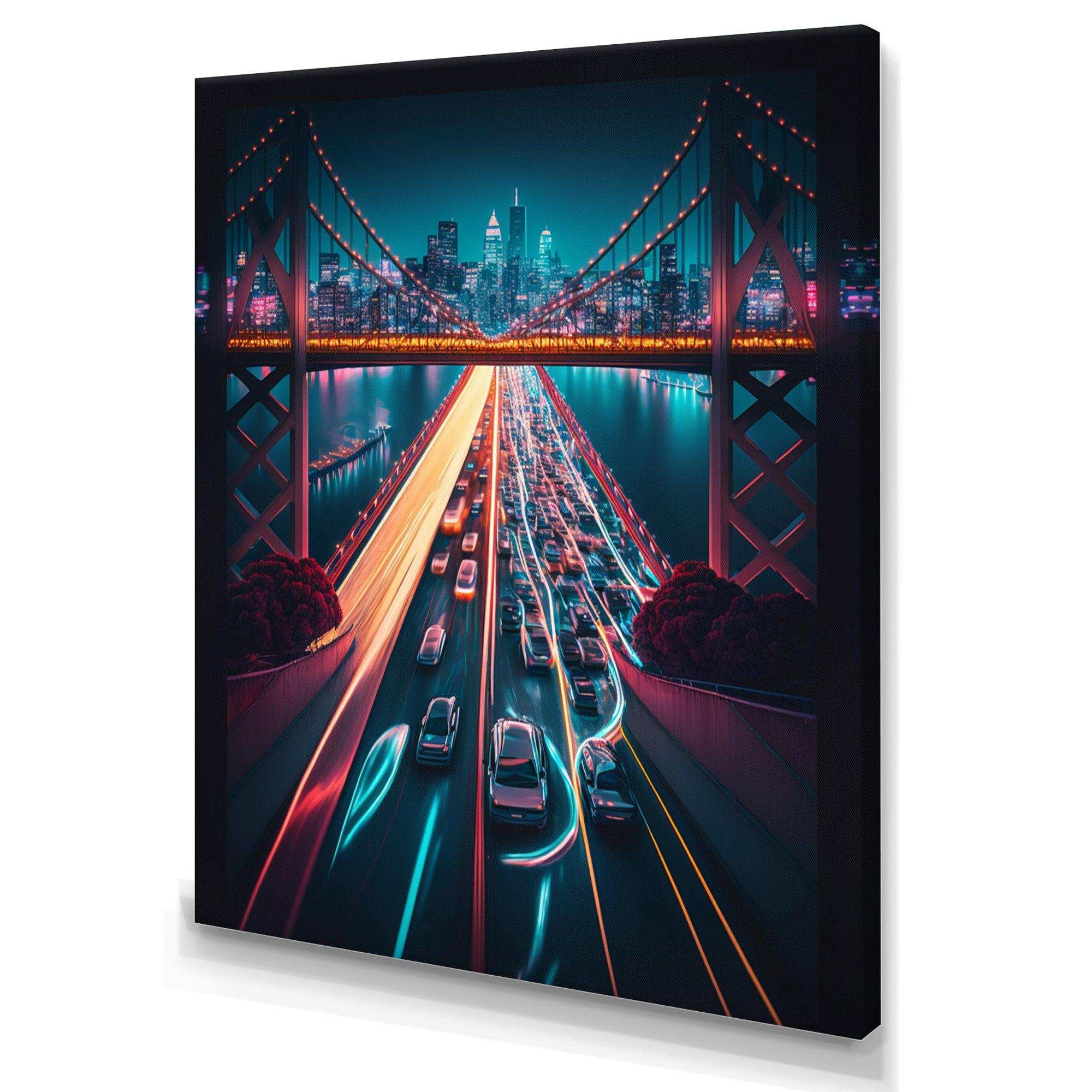 Futuristic San Francisco Neon II