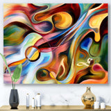 Music beyond the Frames - Modern Canvas Wall Art