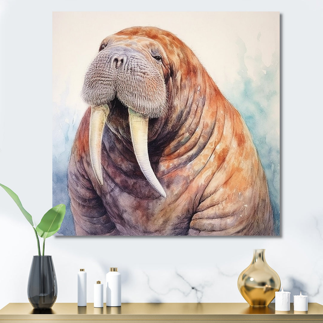 Walrus wall art