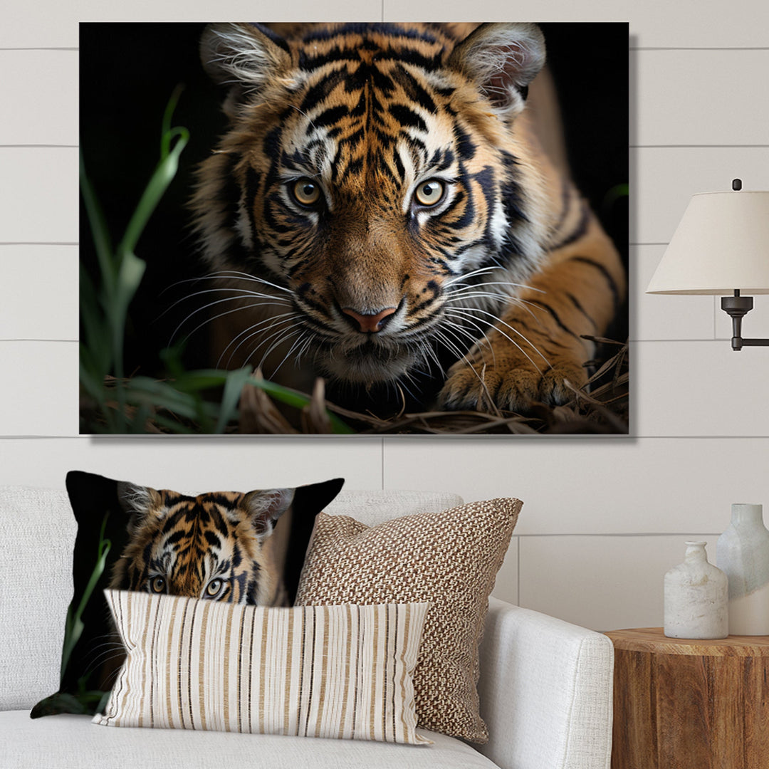 Tiger wall art