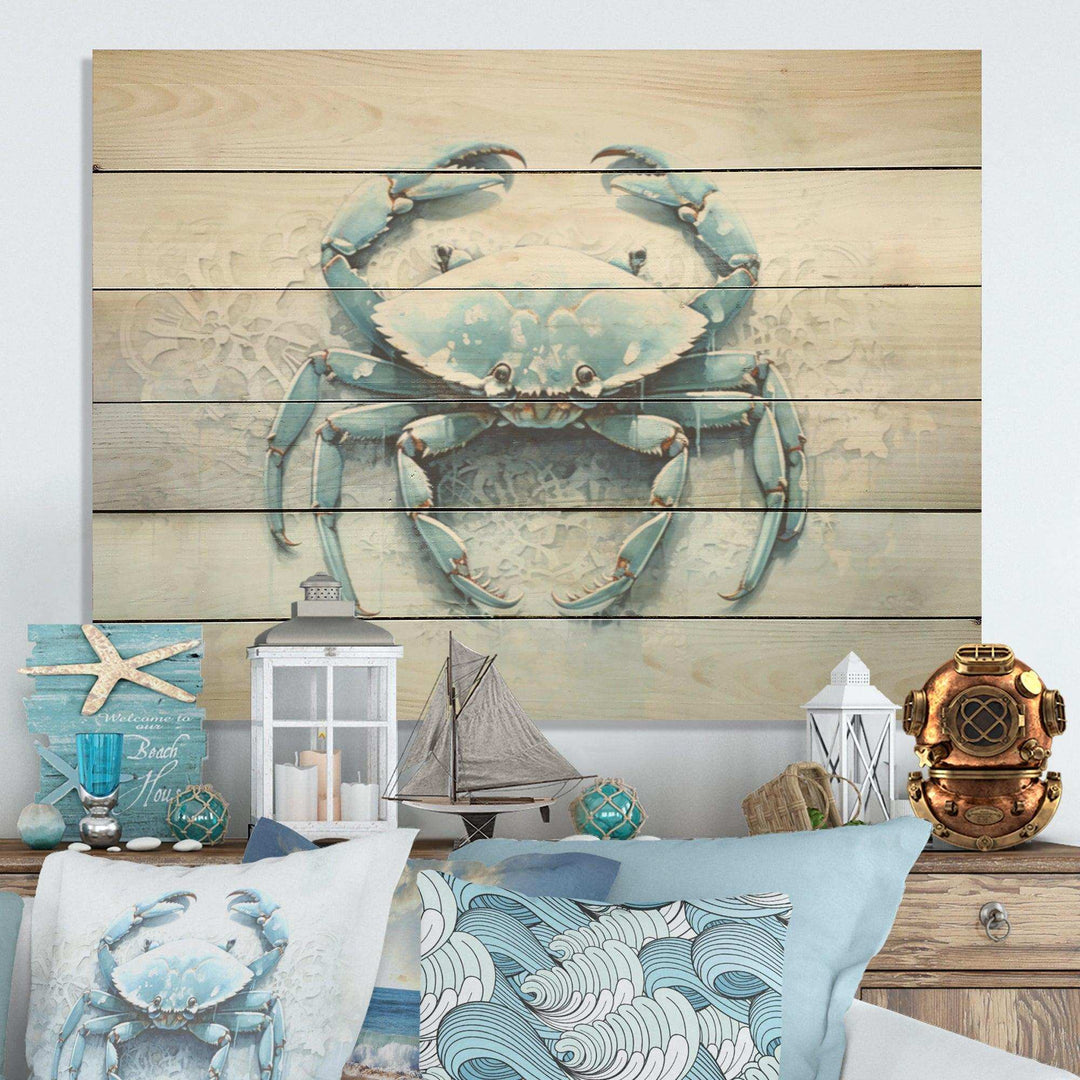 Crab wall art