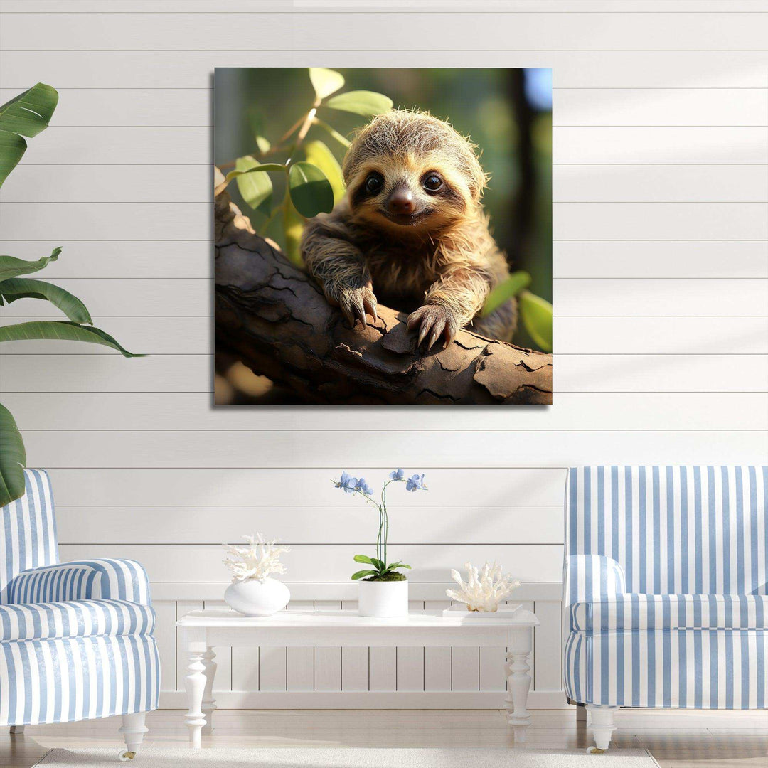 Sloth wall art