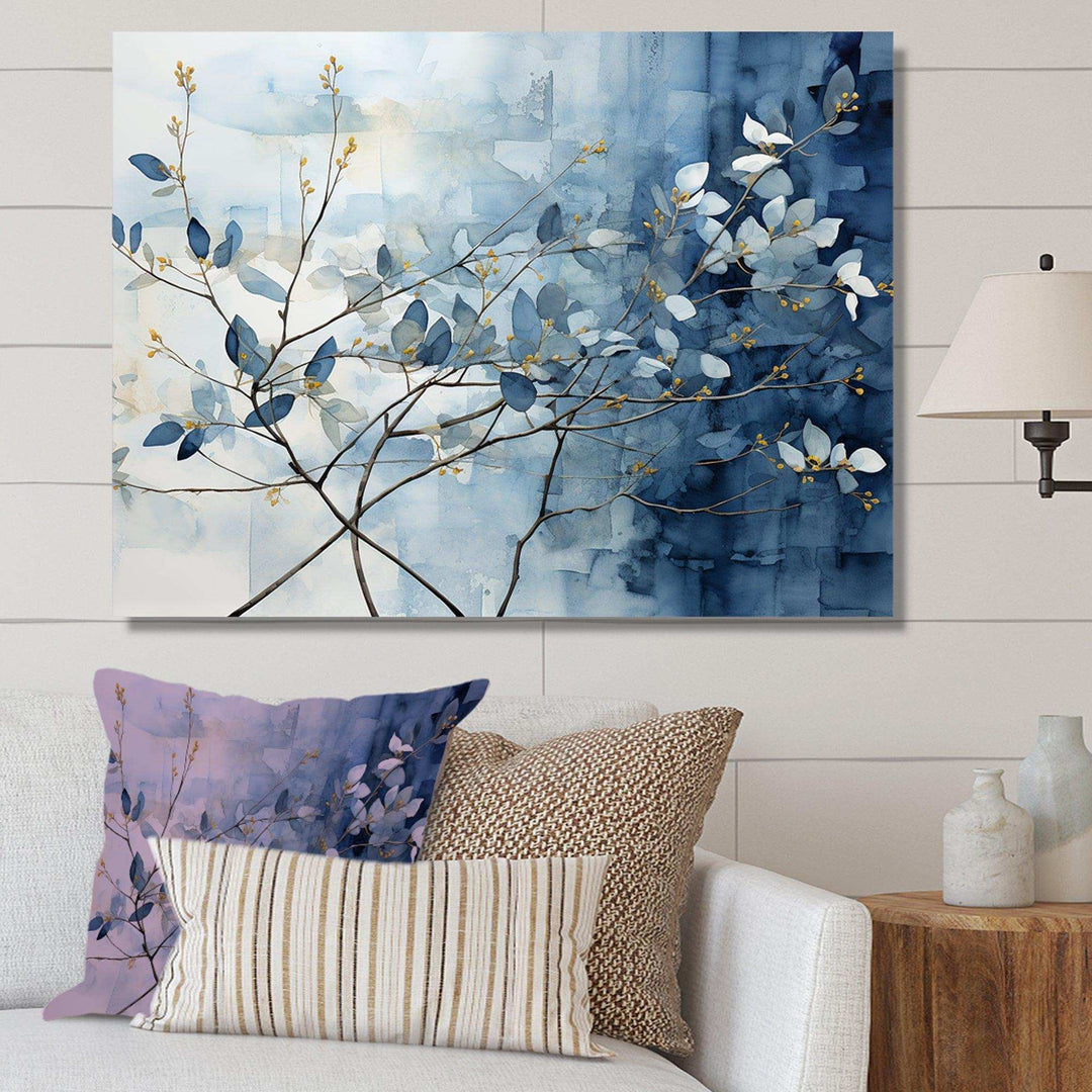 Leaves wall art