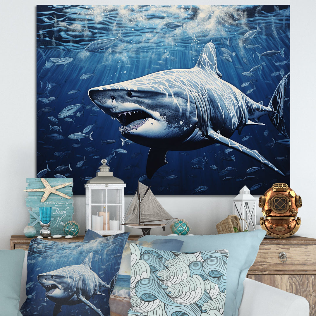 Shark wall art