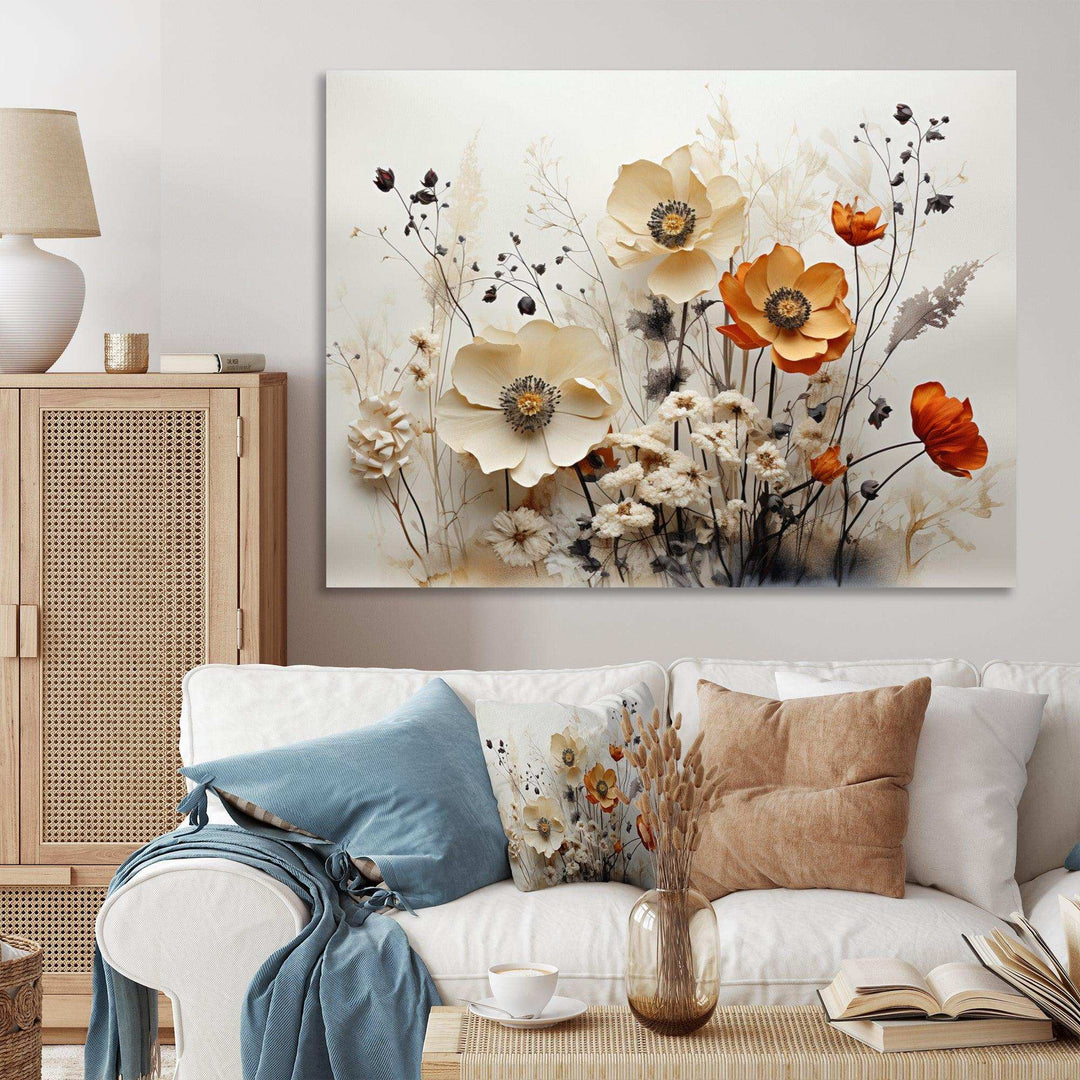 Coral wall art