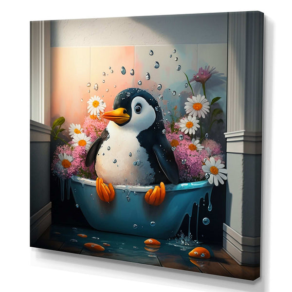 Penguin wall art