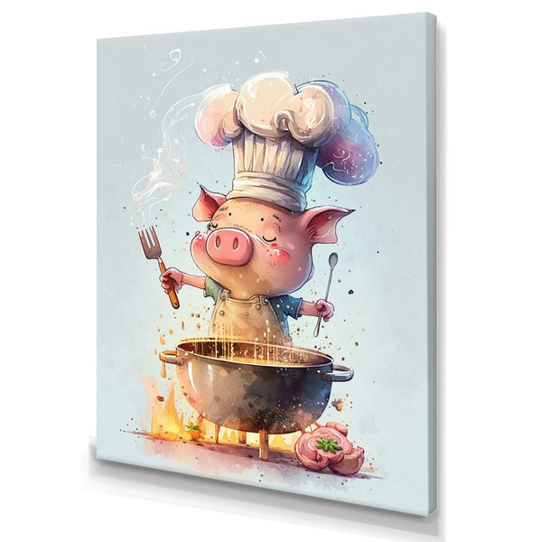 Pig wall art