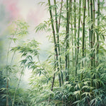 Bamboo wall art