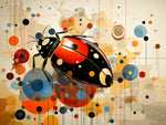 Ladybug wall art