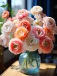 Ranunculus wall art