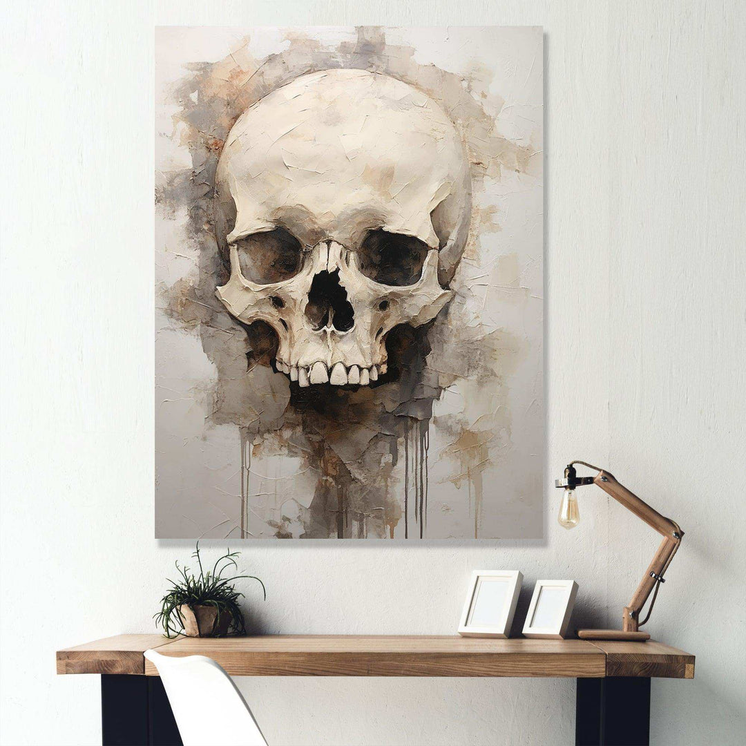 Skull wall art