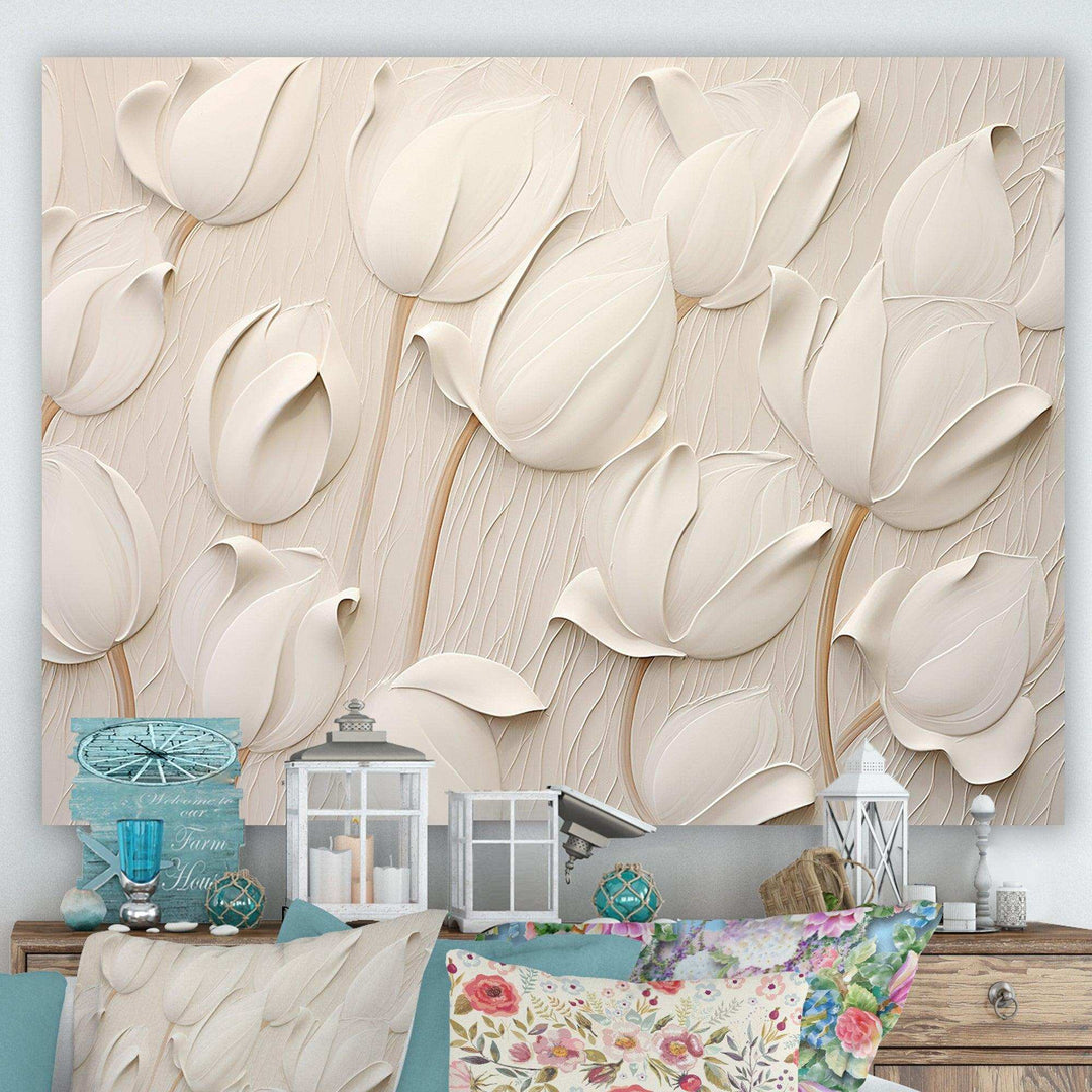 Tulips wall art