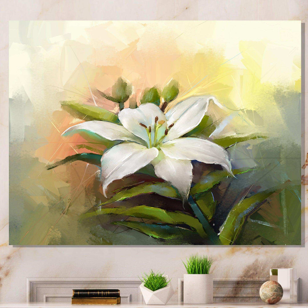 Lilies wall art
