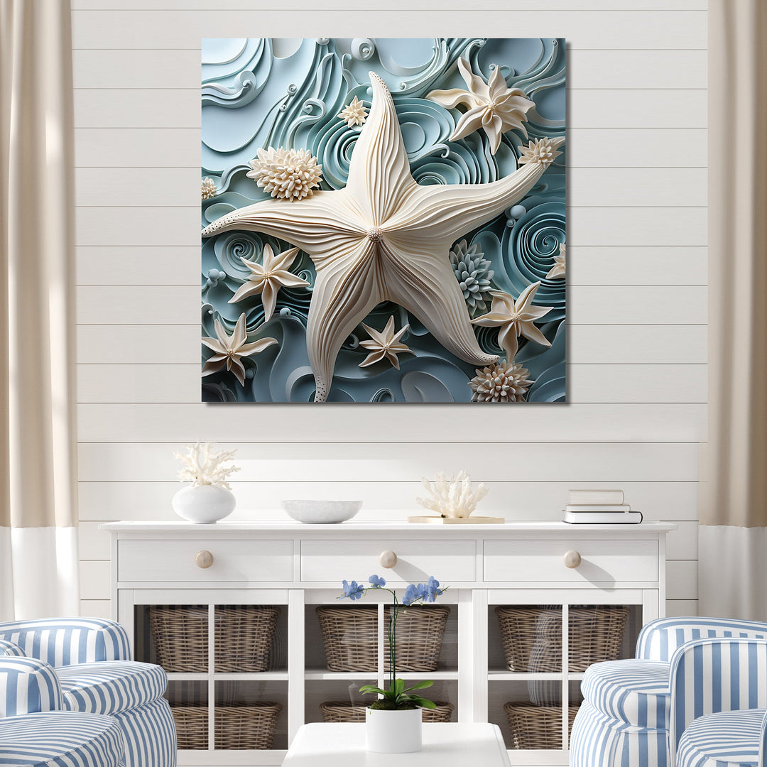 Starfish wall art
