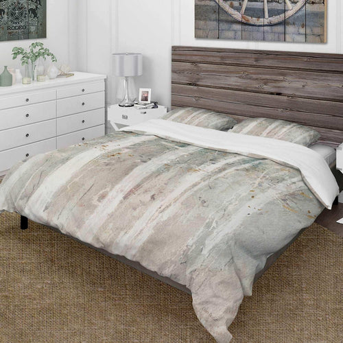 A Woodland Walk into the Forest V - Abstract Duvet Cover Set