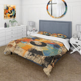 Vinyl Record Retro Vinyl II - Duvet Cover Set