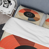 Colorful Retro Vinyl IV - Duvet Cover Set