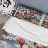 Western Desert Cactus Serenade - Duvet Cover Set