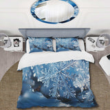 Glimmering Snowflakes II - Duvet Cover Set