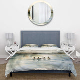 Ducks in Pond II - Duvet Cover Set