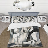 Abstract Neutral XIII - Duvet Cover Set