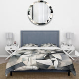 Abstract Neutral XIII - Duvet Cover Set