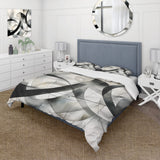 Abstract Neutral XV - Duvet Cover Set